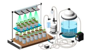 hydroponic system construction materials