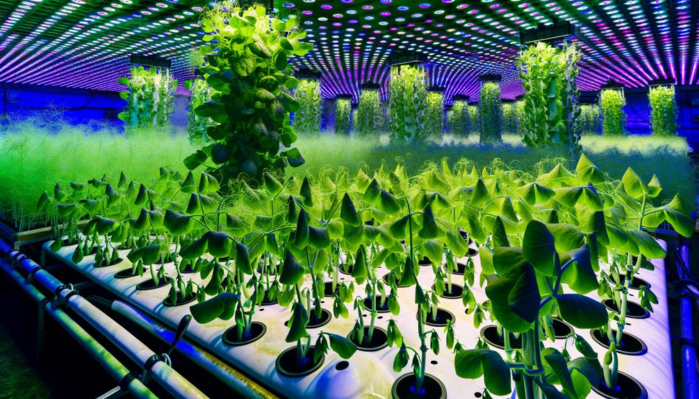 hydroponic systems for peas