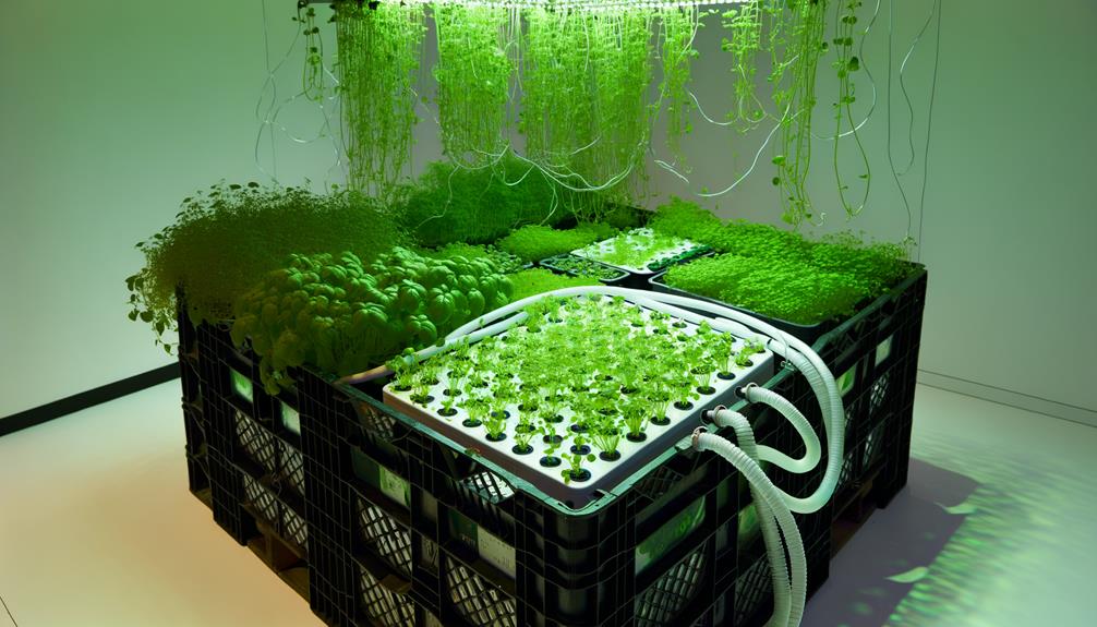 hydroponic systems ship crate