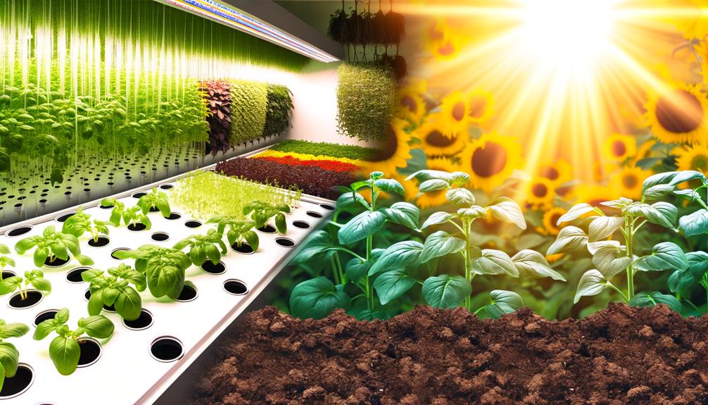 hydroponic versus soil benefits