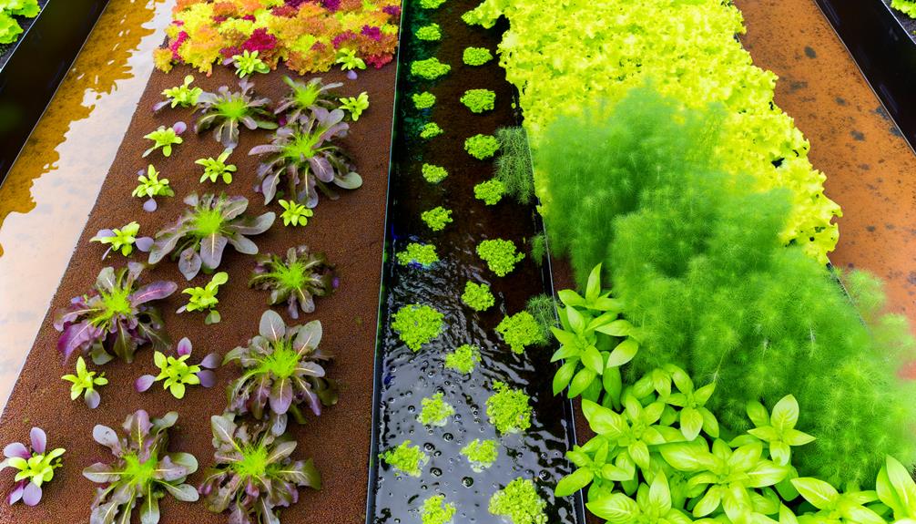 hydroponic versus soil production