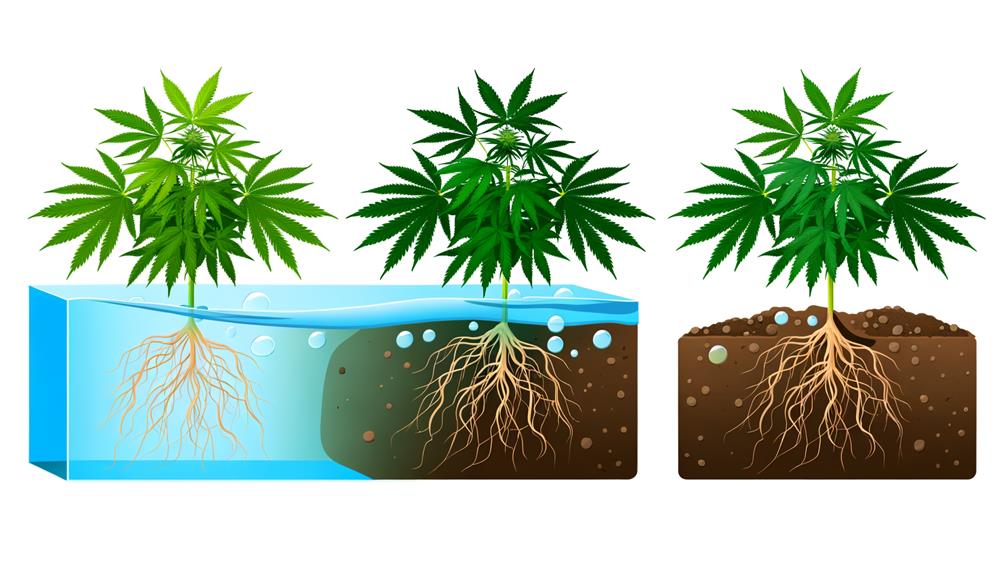 hydroponic vs regular weed