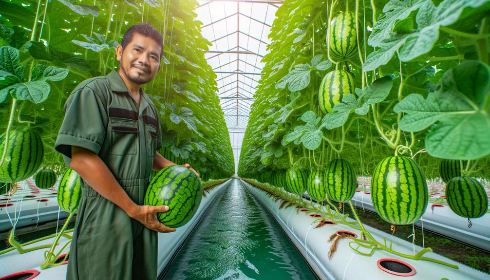 hydroponic watermelon cultivation techniques