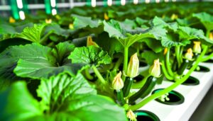 hydroponic zucchini cultivation possible