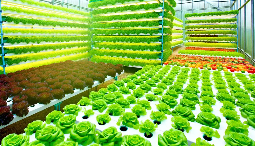 hydroponics food production capacity