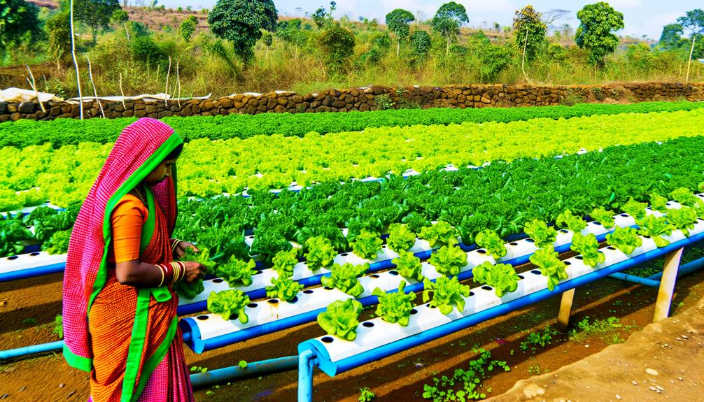 hydroponics history in india