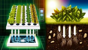 hydroponics versus organic gardening