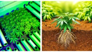 hydroponics versus soil cultivation