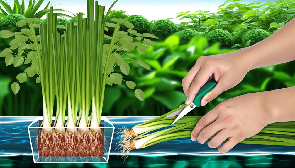 lemongrass harvesting techniques explained