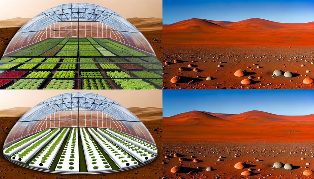 mars farm vs hydroponics