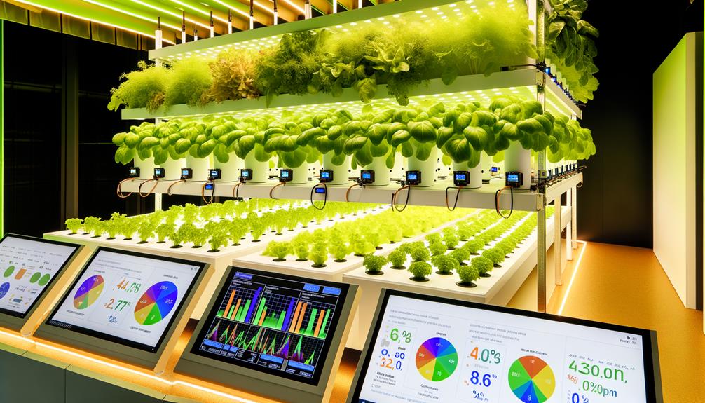 monitor nutrients in hydroponics