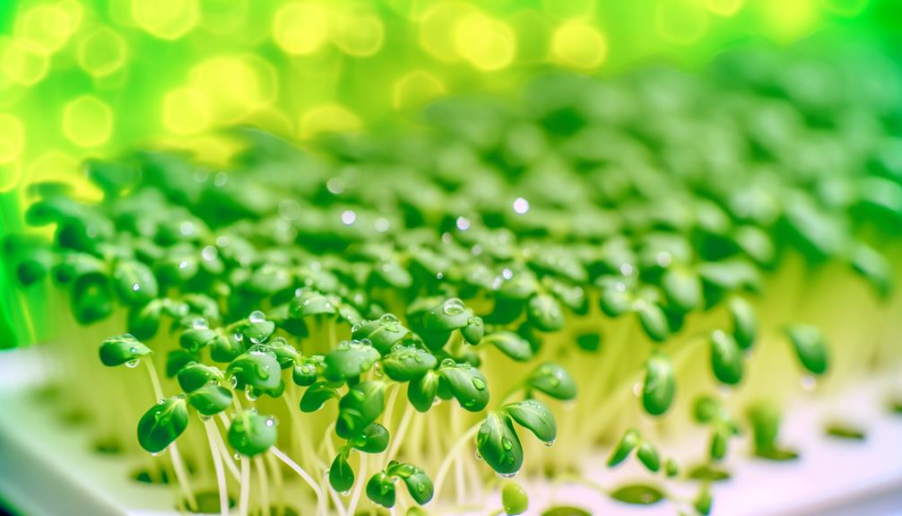 nurturing your microgreen garden