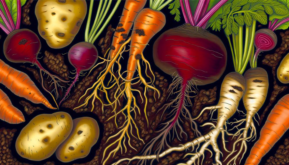 nutrient rich underground crops