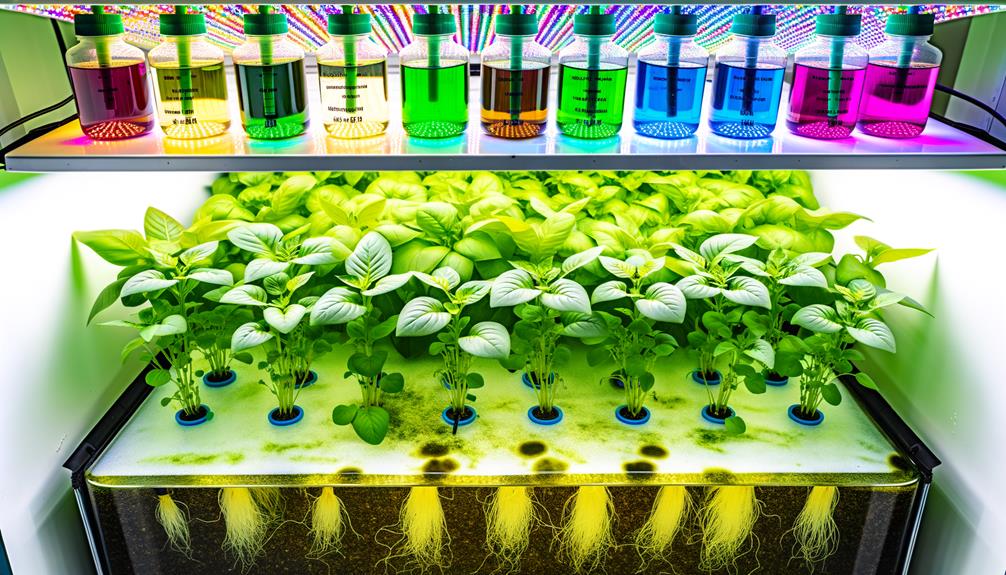 nutrient shift for flowering