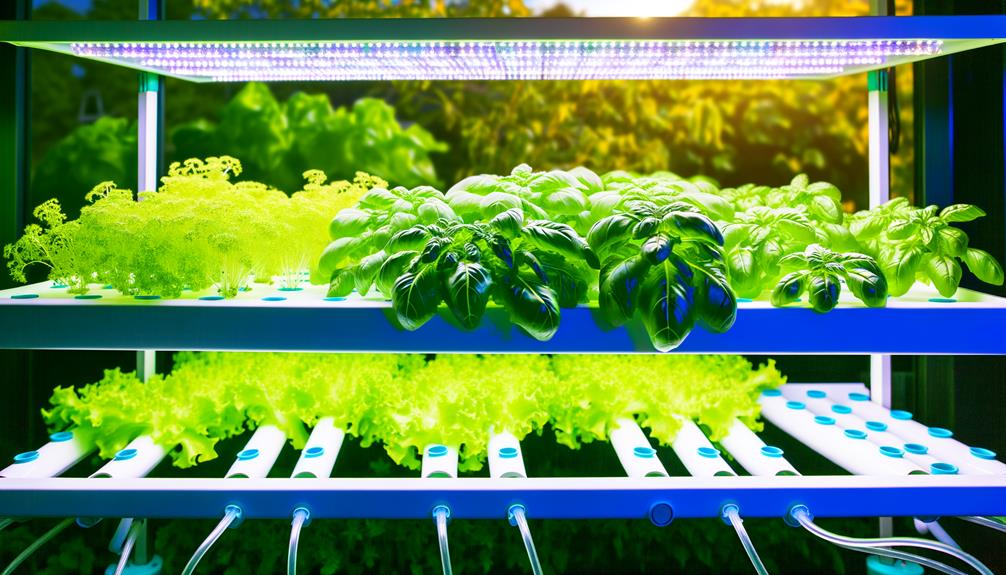 optimal hydroponic crop selection