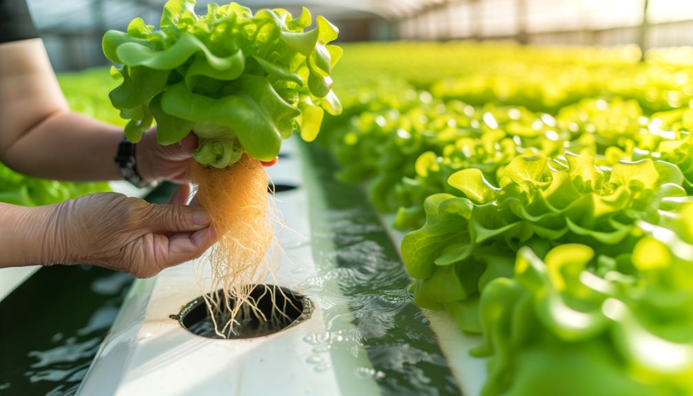 optimal hydroponic lettuce timing