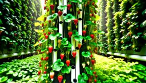 optimal hydroponic strawberry system