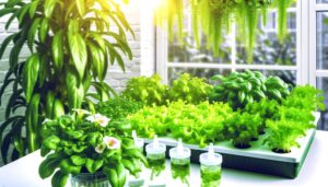 organic hydroponic gardening possible