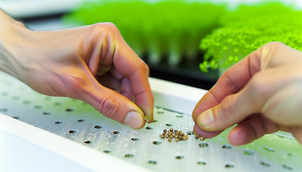 planting seeds or cuttings