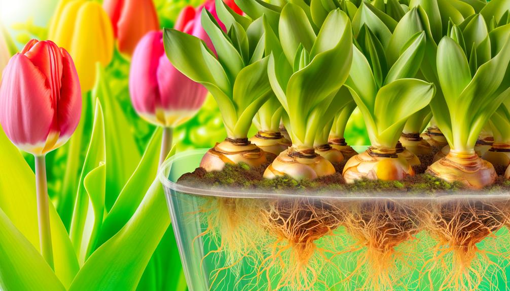 reuse hydroponic tulip bulbs