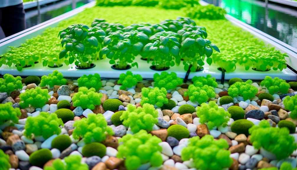 rocks as hydroponic medium