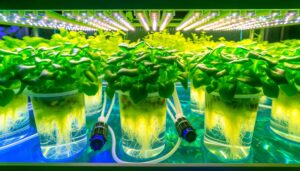 soil less growing method