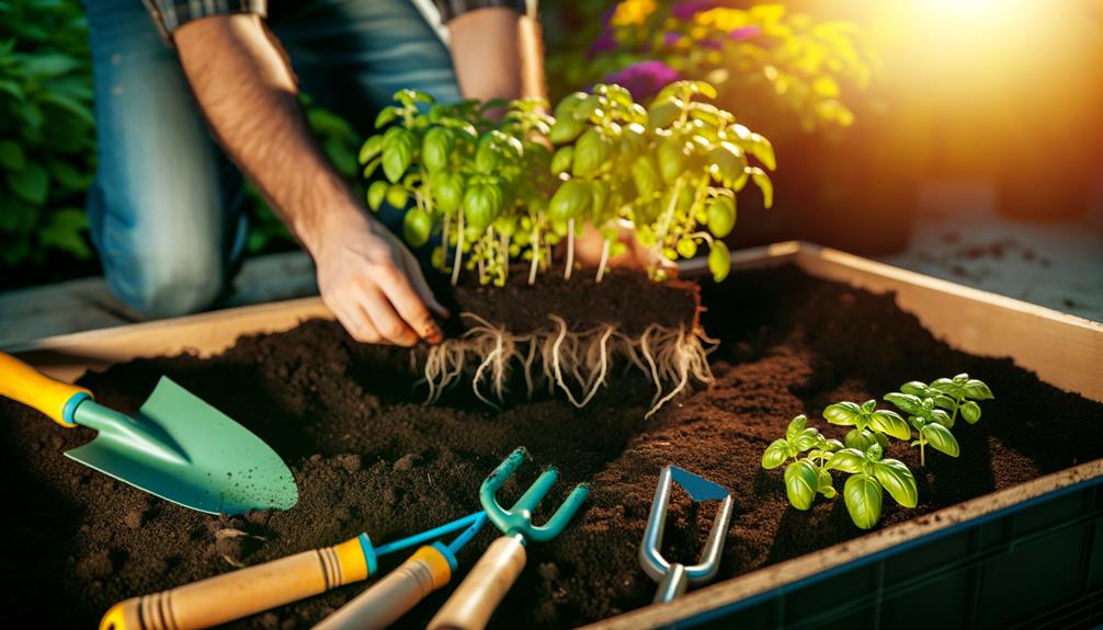 soil preparation for gardening