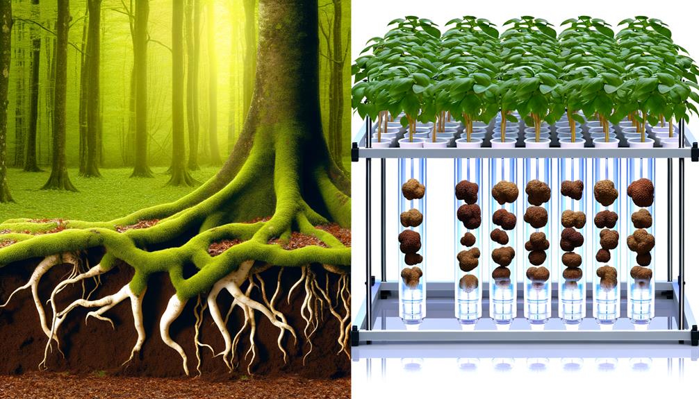 soil versus hydroponic systems