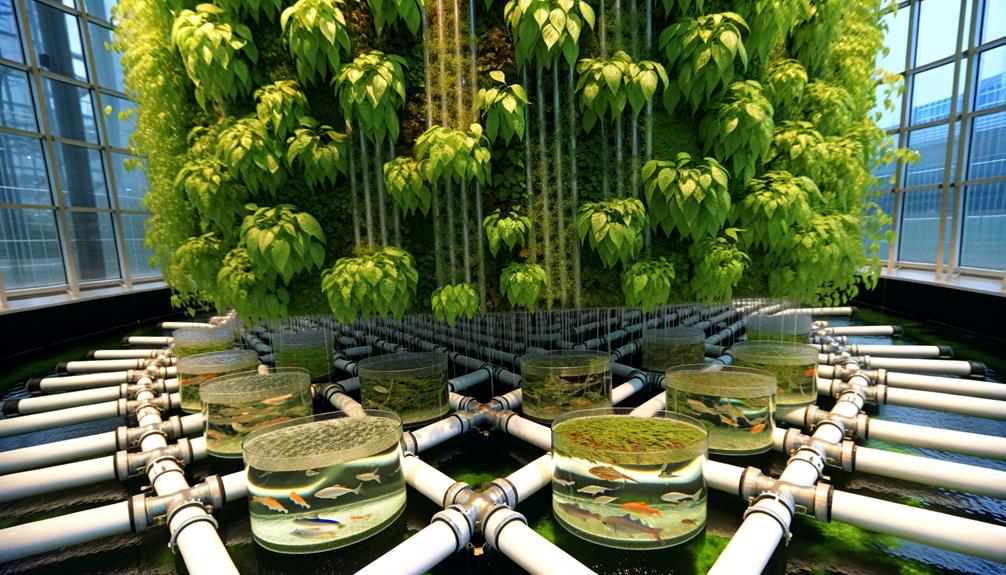 sustainable fish plant farming system