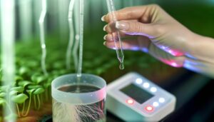 testing hydroponic nutrient levels