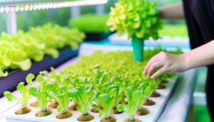 transplant lettuce seedlings timing