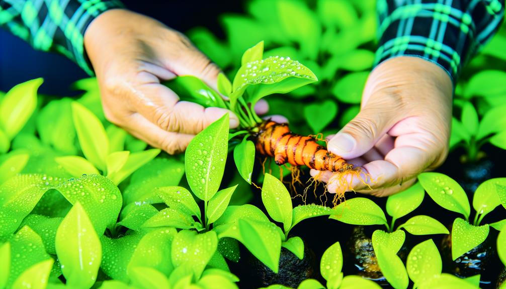 turmeric harvesting techniques explained