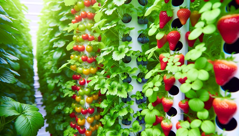 variety of delicious fruits