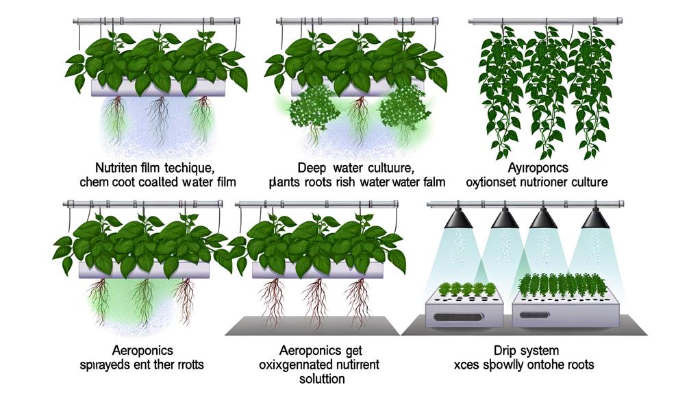 various hydroponic system types