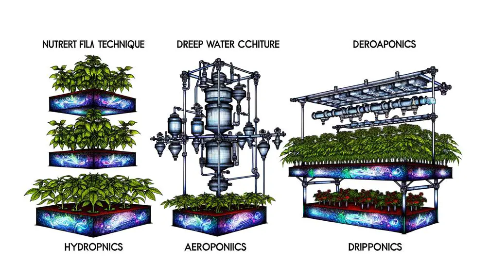 various hydroponic system types