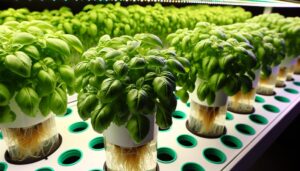 yes hydroponic basil cultivation