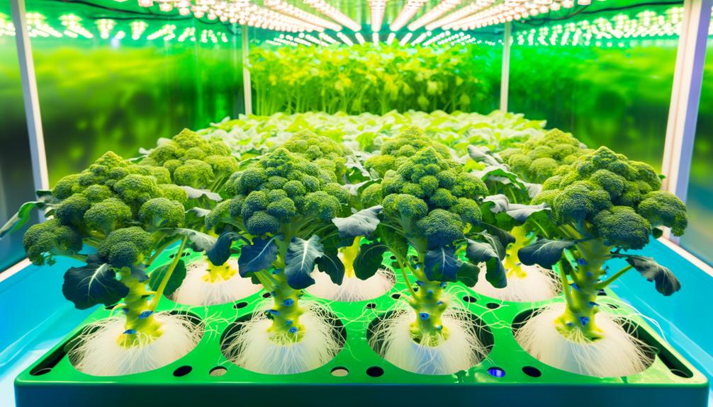 yes hydroponic broccoli cultivation