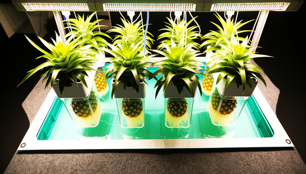 yes hydroponic pineapple cultivation